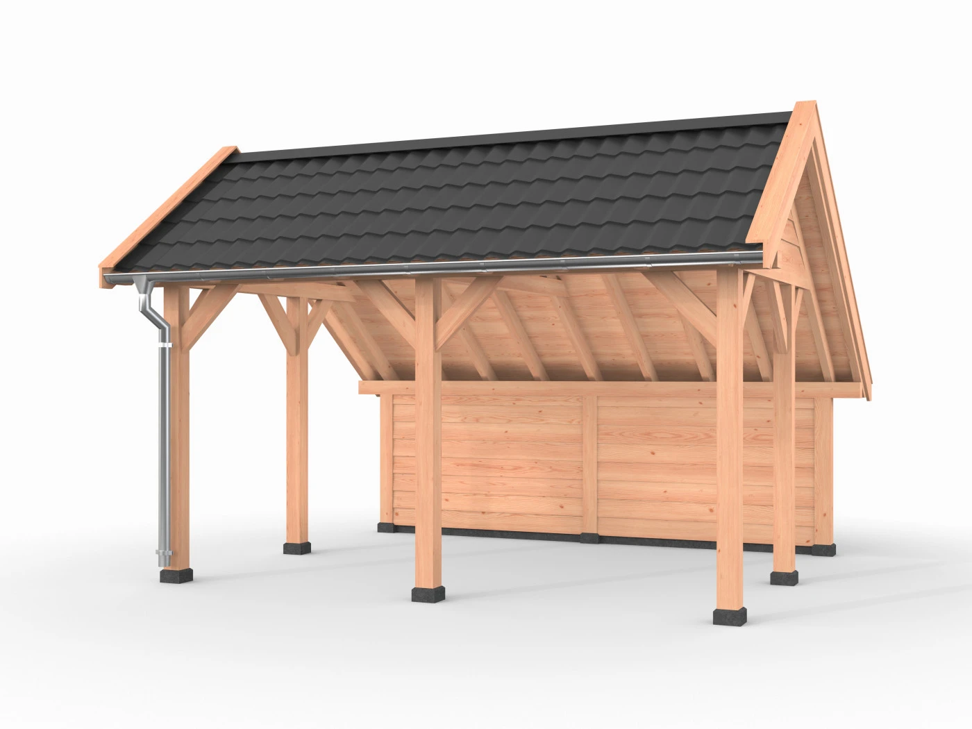 Douglas Kapschuur, 500 x 400, met achterwand, Westwood Deluxe - Afbeelding 1